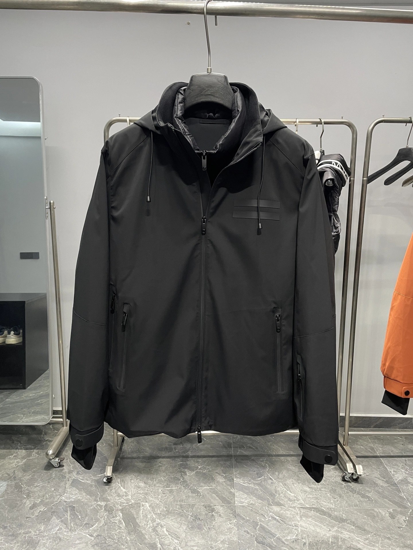 wg.luxury-Other brands Down jacket two piece 90 white duck down 2colour item:E-F501J2324-2H